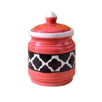 KunhaR Ceramic Multipurpose Jar, Ceramic Storage Jar - 600 Ml, 1 Piece