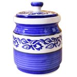 KunhaR Ceramic Multipurpose Jar, Ceramic Storage Jar - 1000 Ml, 1 Piece