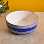 Kunhar Ceramic Bowl, Big Ceramic Bowl, Ceramic Serving Bowl, 1500 Ml, Monsoon