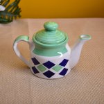 KunhaR Ceramic Teapot, Ceramic Kettle, Coffee Pot, Ceramic Tea Pot - 300 Ml, Green