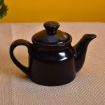 KunhaR Ceramic Teapot, Ceramic Kettle, Coffee Pot, Ceramic Tea Pot - 300 Ml, Black